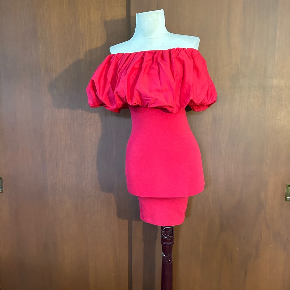 NWT Zara off the shoulder dress